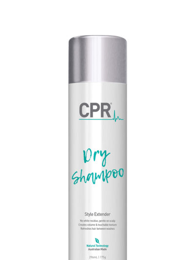 Advertisement for CPR Dry Shampoo being sold online at www.carinyahairbeauty.com.au